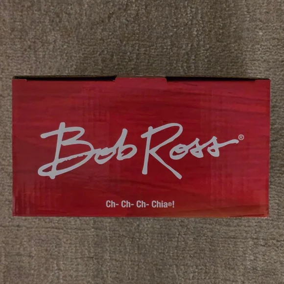 Bob Ross Chia Pet & Paint by Numbers Kit One Size Red Green - Picture 3 of 6